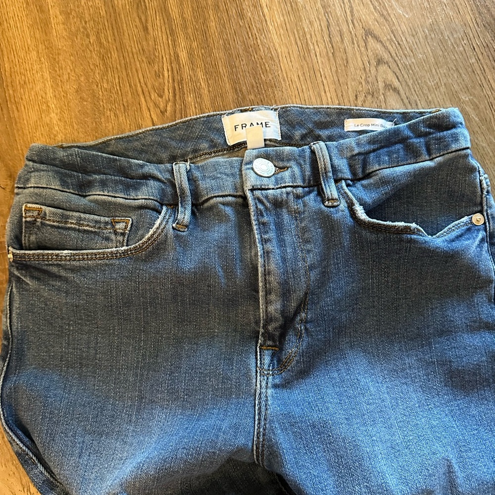 Frame Le Crop Mini Boot-Cut Color Samson - Picture 7 of 8